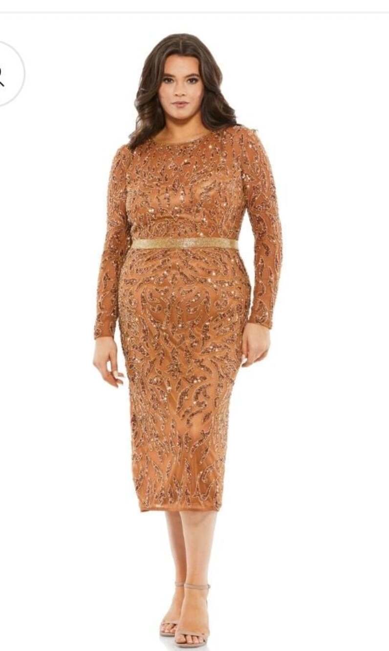 Mac Duggal 5518 Copper